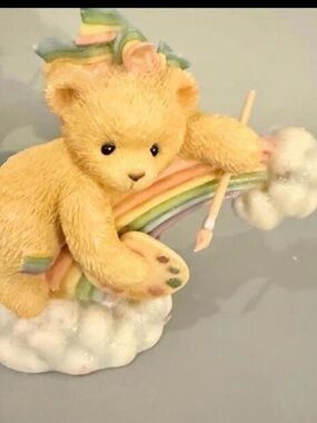 Cherished Teddies Ellen You Color My Rainbow Figurine 1997